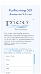 Mobile Screenshot of oem.picoauto.com